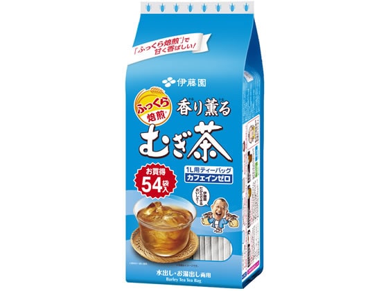 伊藤園 香り薫る むぎ茶 ティーバッグ 54バッグ 1袋※軽(ご注文単位1袋)【直送品】