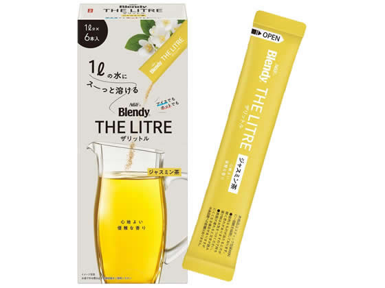 AGF ブレンディ ザリットル ジャスミン茶 4.8g×6本 1箱※軽(ご注文単位1箱)【直送品】