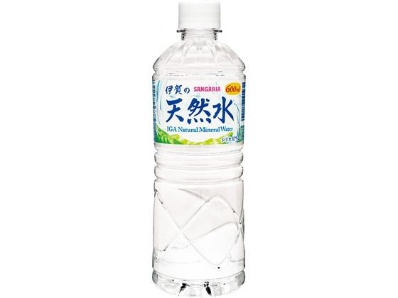 日本サンガリア 伊賀の天然水 PET600ml 1本※軽(ご注文単位1本)【直送品】