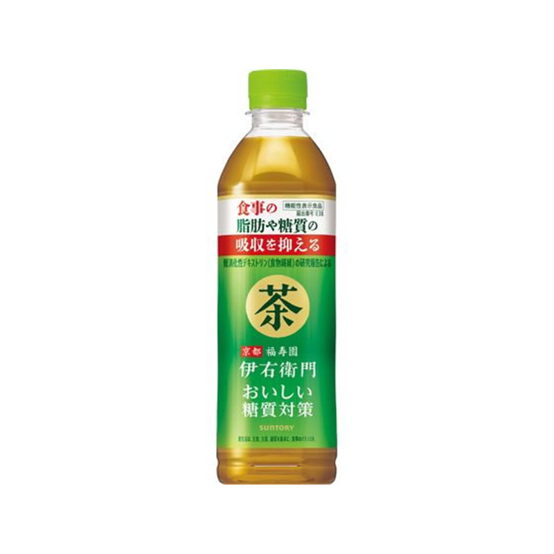 サントリー 伊右衛門プラス おいしい糖質対策 500ml 1本※軽（ご注文単位1本)【直送品】