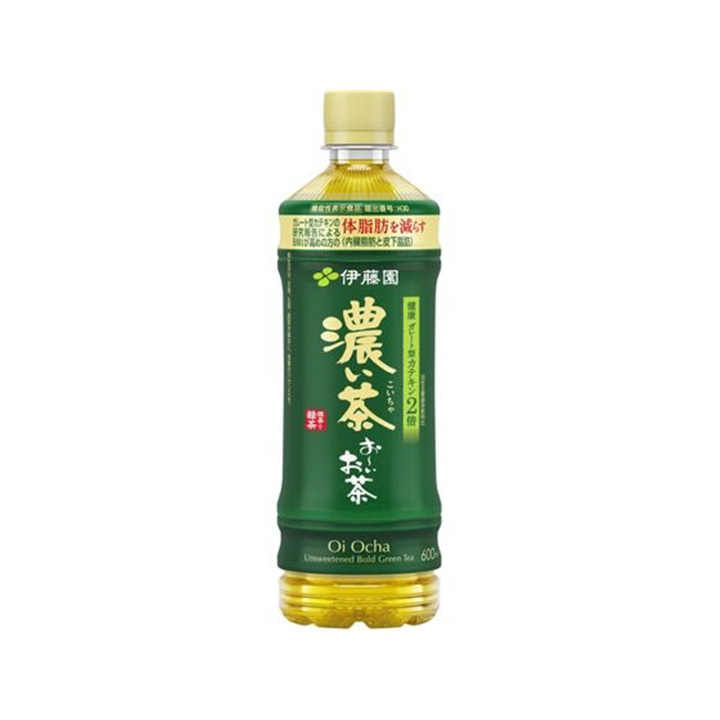 伊藤園 お～いお茶 濃い茶 600ml 1本※軽（ご注文単位1本)【直送品】