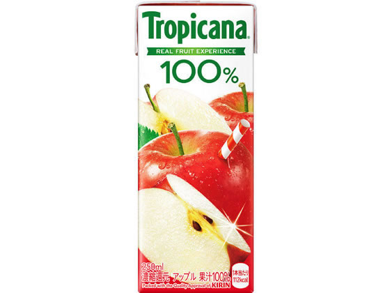 キリン トロピカーナ 100% アップル 250ml 1本※軽(ご注文単位1本)【直送品】