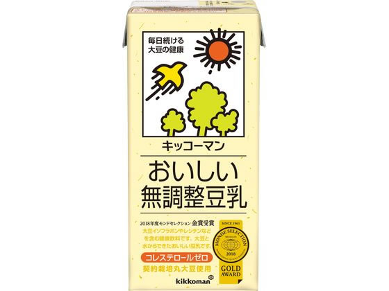キッコーマンソイフーズ 成分無調整 豆乳 1000ML 319970 1本※軽(ご注文単位1本)【直送品】
