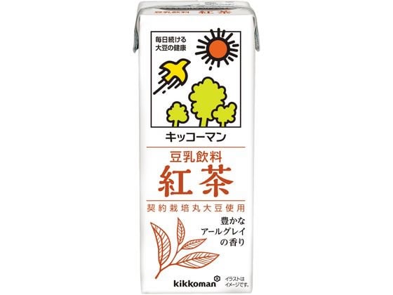 キッコーマンソイフーズ 豆乳 飲料 紅茶 200ML 282630 1本※軽(ご注文単位1本)【直送品】