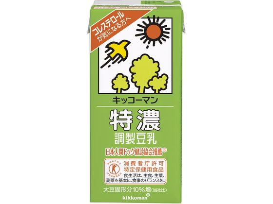キッコーマンソイフーズ 特濃調製 豆乳 1000ML 319720 1本※軽(ご注文単位1本)【直送品】