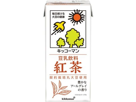 キッコーマンソイフーズ 豆乳 飲料 紅茶 1000ML 405050 1本※軽(ご注文単位1本)【直送品】