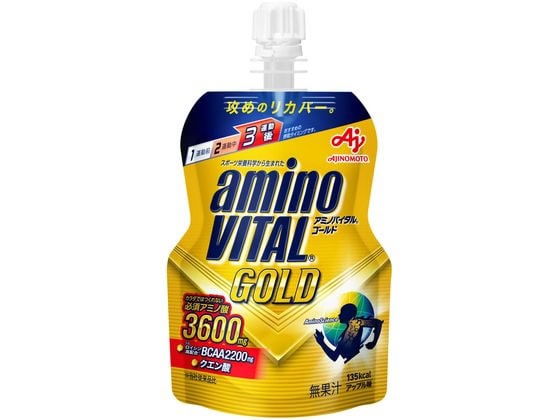 味の素 アミノバイタル GOLDゼリードリンク 135g 1個※軽（ご注文単位1個)【直送品】