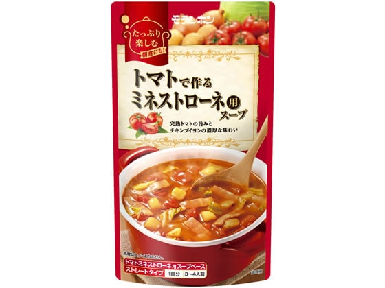 モランボン トマトで作るミネストローネ用スープ 750g 1袋※軽（ご注文単位1袋)【直送品】