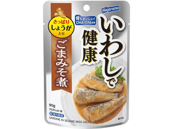 はごろもフーズ いわしで健康 ごまみそ煮 パウチ 90g 1個※軽(ご注文単位1個)【直送品】