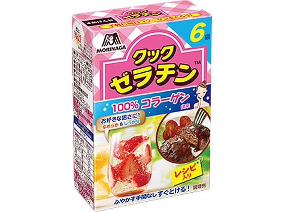 森永製菓 クックゼラチン 5g×6袋入 1箱※軽(ご注文単位1箱)【直送品】