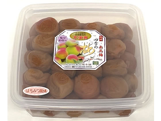 ノームプラニング 紀州南高梅 はちみつ風味 1kg 1個※軽(ご注文単位1個)【直送品】