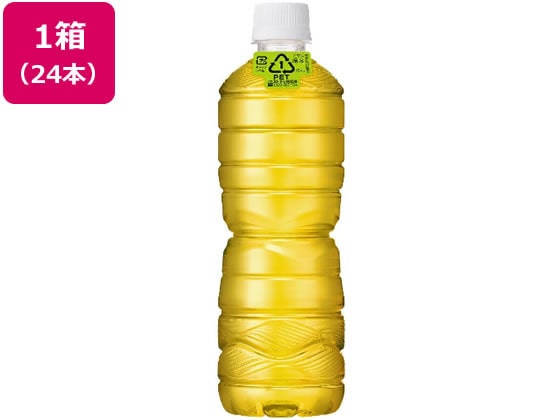 アサヒ飲料 緑茶 ラベルレスボトル 630ml×24本 1箱※軽(ご注文単位1箱)【直送品】