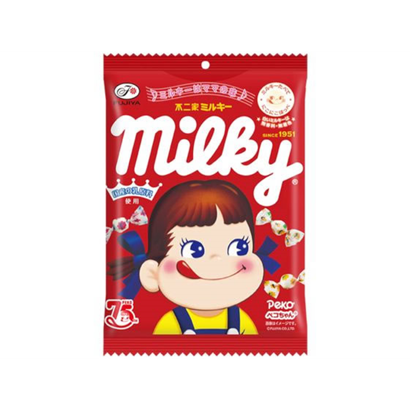 不二家 ミルキー 袋 1袋※軽(ご注文単位1袋)【直送品】