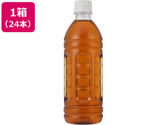 ミツウロコビバレッジ 麦茶500mL ラベルレス 24本 1箱※軽(ご注文単位1箱)【直送品】
