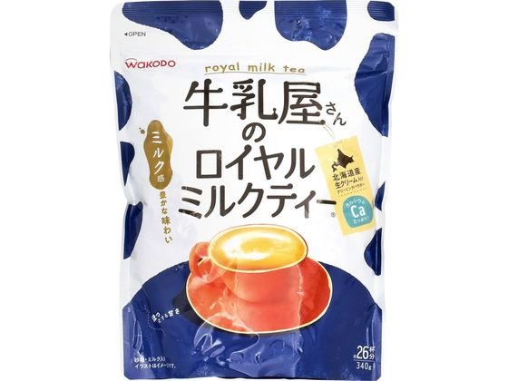 アサヒグループ食品 牛乳屋さんのロイヤルミルクティー 340g 1パック※軽(ご注文単位1パック)【直送品】