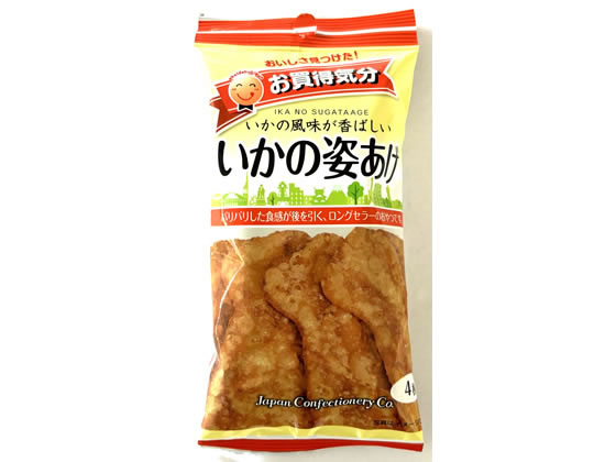 ジェーシーシー お買得気分 いかの姿あげ 4枚 1袋※軽（ご注文単位1袋）【直送品】