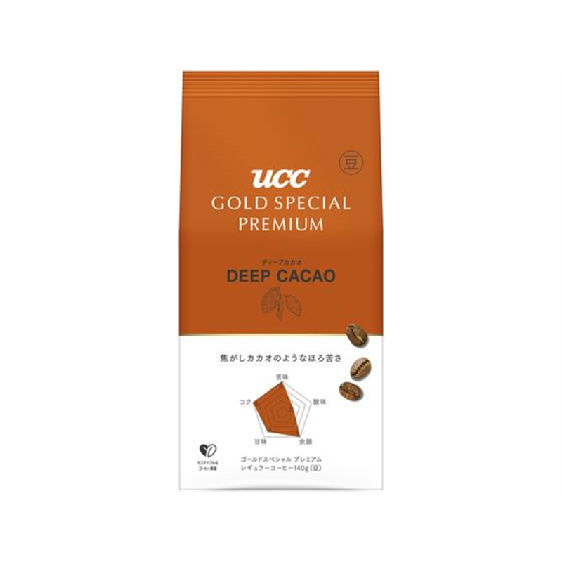 UCC GOLD SPECIAL PREMIUM 炒り豆 ディープカカオ SAP 140g 1袋※軽(ご注文単位1袋)【直送品】