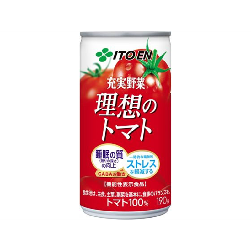 伊藤園 充実野菜 理想のトマト 190g 1本※軽（ご注文単位1本）【直送品】
