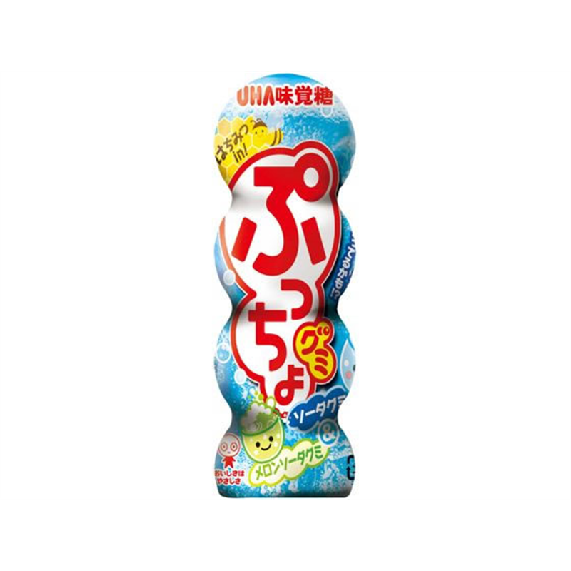 UHA味覚糖 ぷっちょ グミ ソーダ 1個※軽（ご注文単位1個）【直送品】
