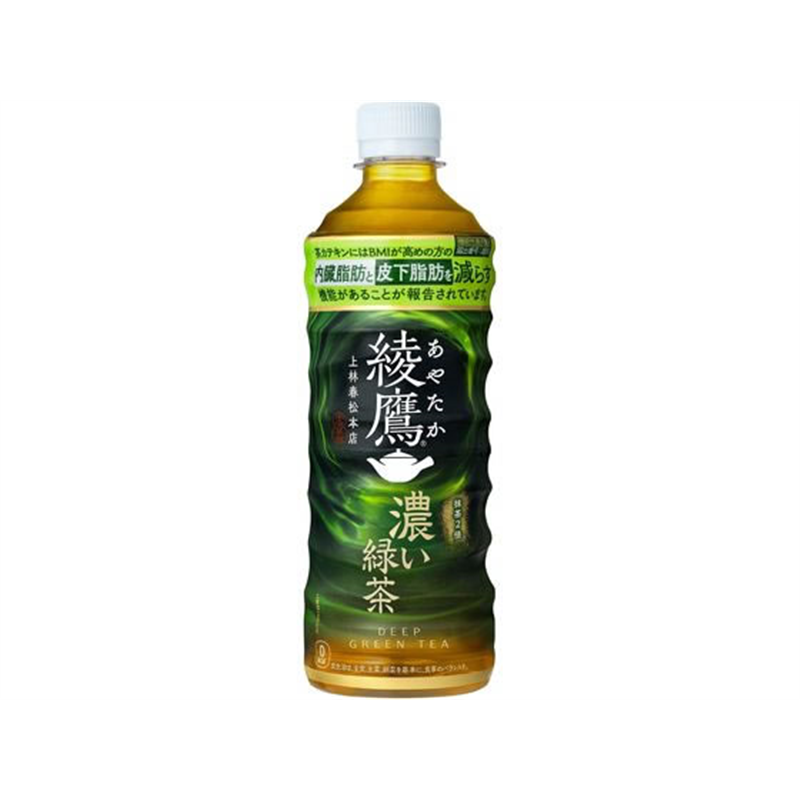 コカ・コーラ 綾鷹 濃い緑茶 525mL 1本※軽(ご注文単位1本)【直送品】