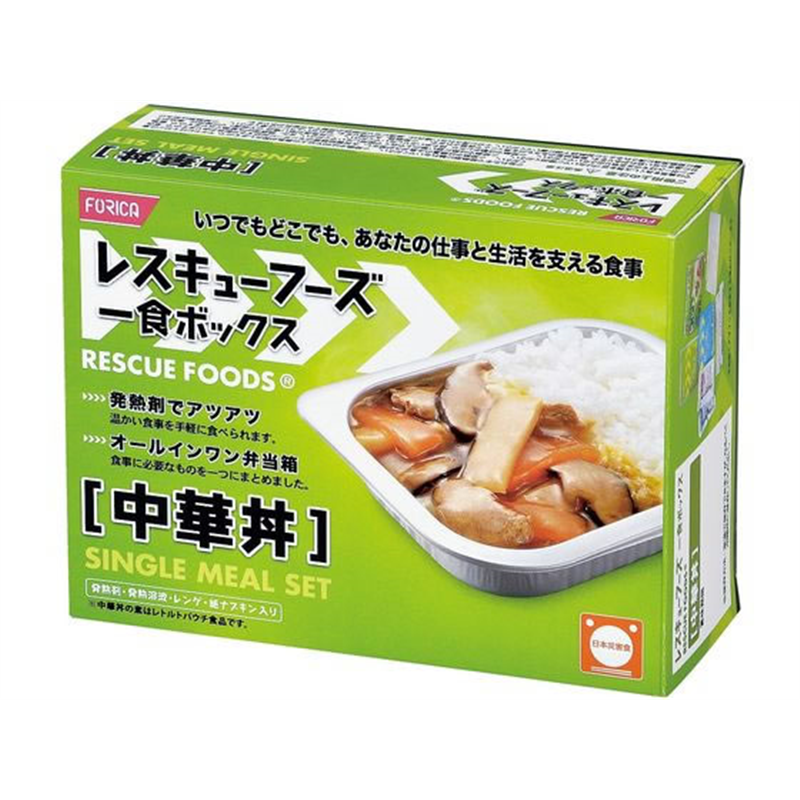 ホリカフーズ 非常食 レスキューフーズ1食ボックス 中華丼 3年保存 1個※軽(ご注文単位1個)【直送品】