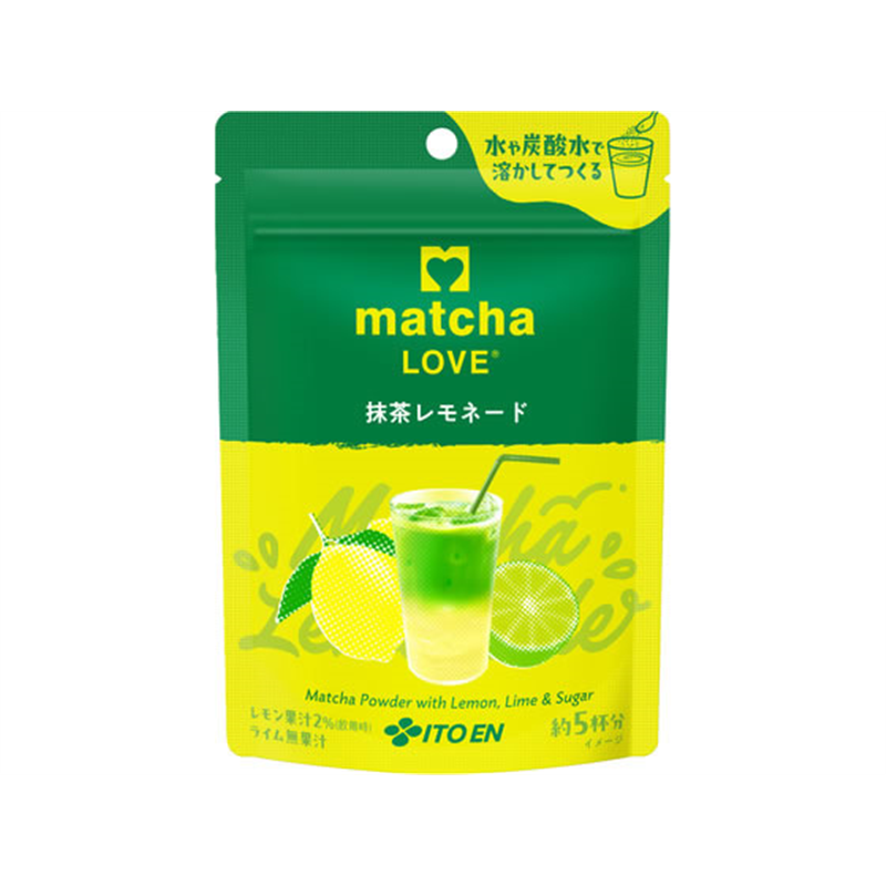 伊藤園 matcha LOVE 抹茶レモネード チャック付きスタンドパック 75 1袋※軽（ご注文単位1袋）【直送品】