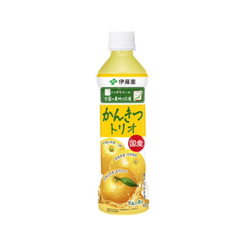 伊藤園 ニッポンエール 国産かんきつトリオ 400g 1本※軽(ご注文単位1本)【直送品】