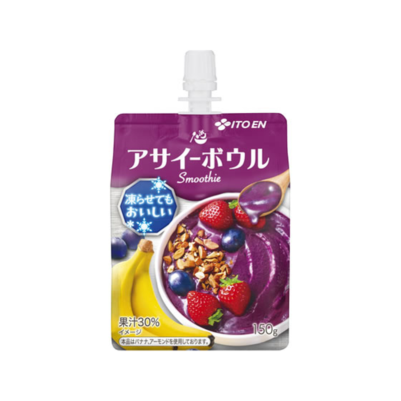 伊藤園 アサイーボウルスムージー パウチ 150g 1個※軽(ご注文単位1個)【直送品】
