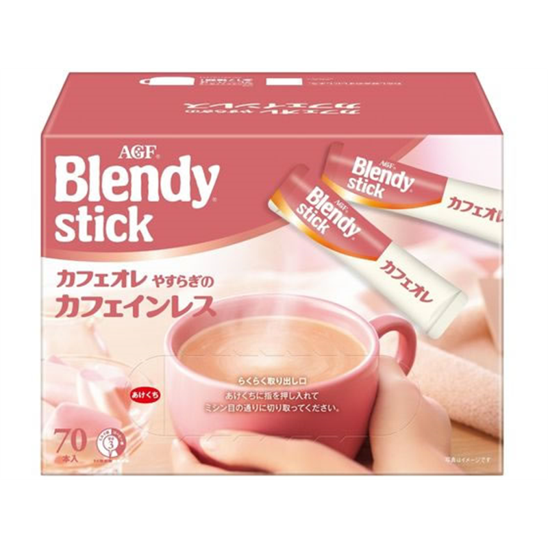 AGF ブレンディ カフェインレス 70本 1箱※軽（ご注文単位1箱）【直送品】