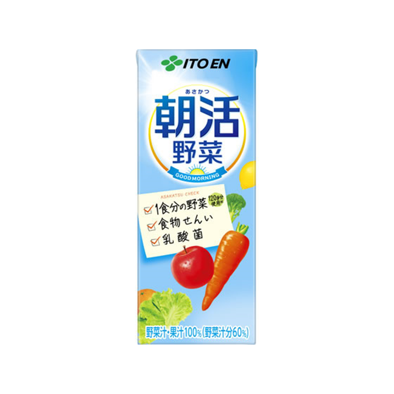 伊藤園 朝活野菜 200mL 1本※軽（ご注文単位1本）【直送品】