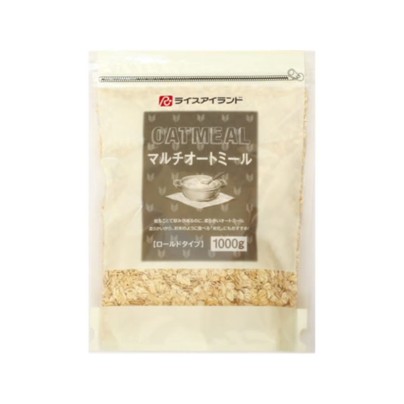 ライスアイランド マルチ オートミール 1Kg 1袋※軽（ご注文単位1袋）【直送品】