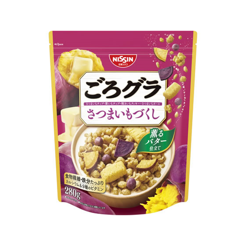 日清シスコ ごろグラ さつまいもづくし 1袋※軽（ご注文単位1袋）【直送品】