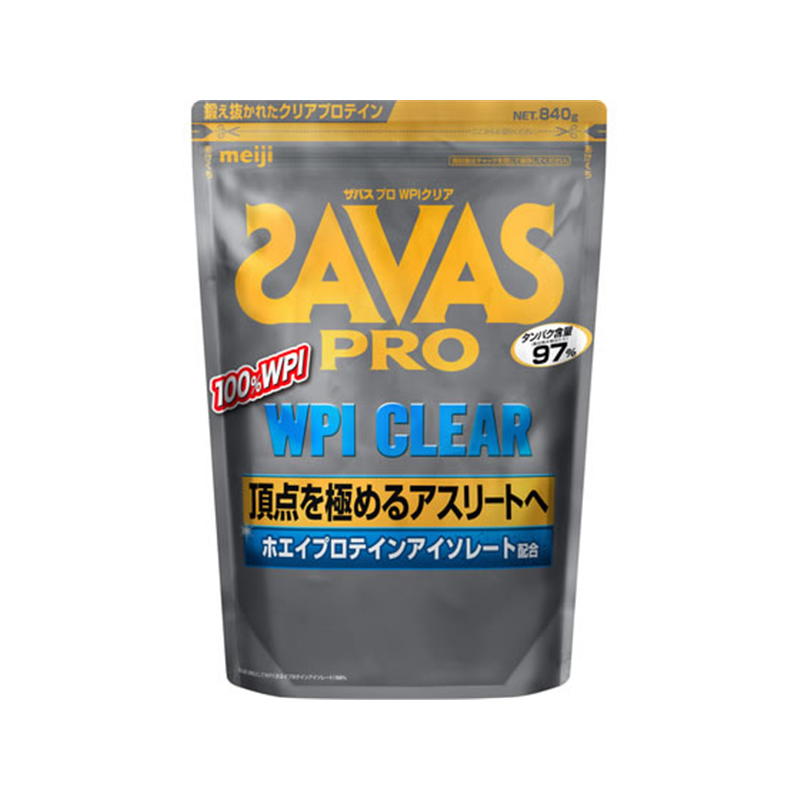 明治 ザバス PRO WPI クリア 840g 1袋※軽（ご注文単位1袋）【直送品】