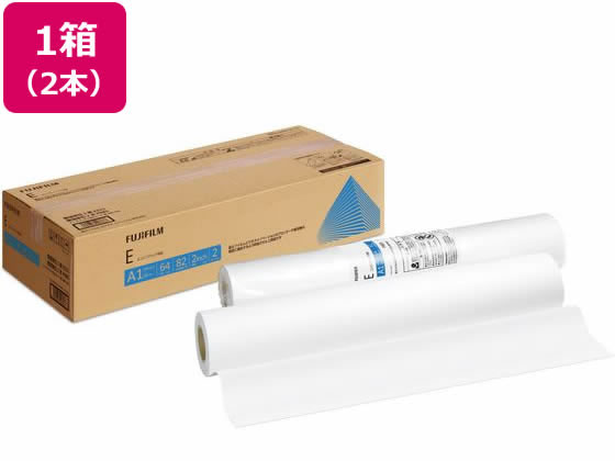 富士フィルムBI 上質普通紙(E)A1ロール 2インチ紙管 2本 Z521 1箱(ご注文単位1箱)【直送品】
