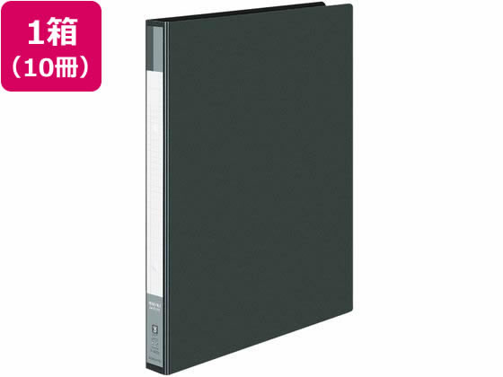コクヨ リングファイル A4タテ 背幅30mm 黒 10冊 フ-420D 1箱(ご注文単位1箱)【直送品】