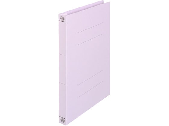 プラス フラットファイル厚とじ ノンステッチ A4タテ バイオレット NO.021NW 1冊(ご注文単位1冊)【直送品】