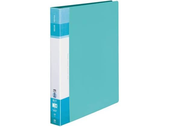 コクヨ クリヤーブック(Glassele)替紙式背ポケット ワイドA4LB 1冊(ご注文単位1冊)【直送品】