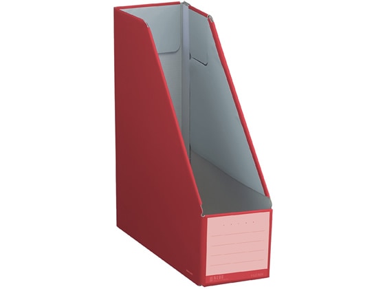 コクヨ ファイルボックス〈NEOS〉スタンド A4タテ カーマインレッド 1個（ご注文単位1個)【直送品】