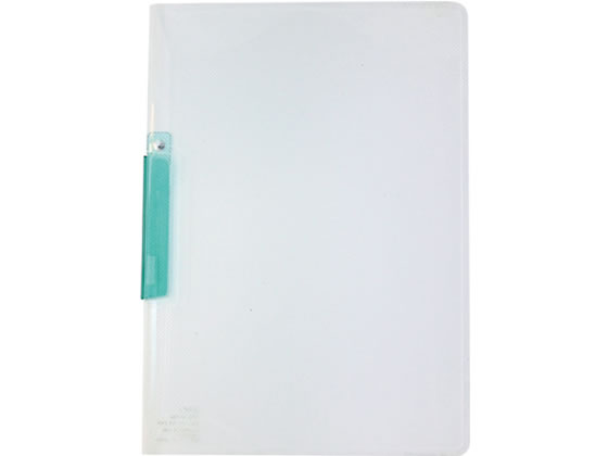 セキセイ クリップインファイル A4タテ 20枚収容 グリーン SSS-115-30 1冊(ご注文単位1冊)【直送品】