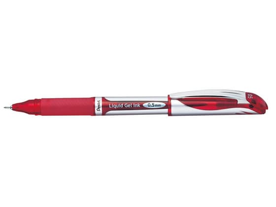 ぺんてる エナージェル ニードルチップ0.5mm 赤 BLN55-B 1本(ご注文単位1本)【直送品】