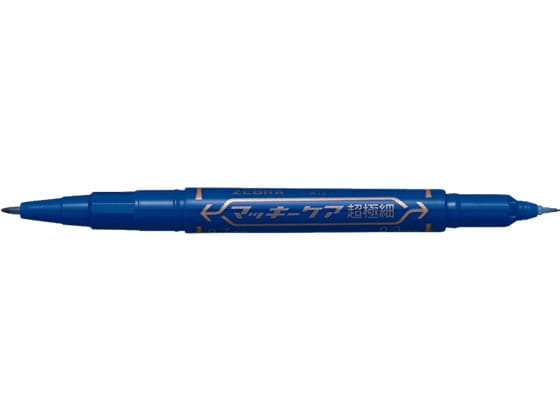 ゼブラ マッキーケア超極細 青 YYTH3-BL 1本（ご注文単位1本)【直送品】