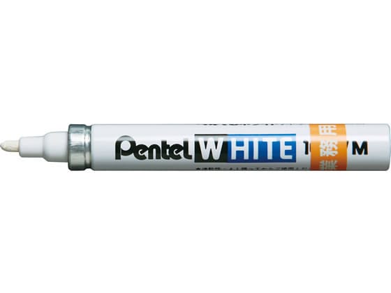 ぺんてる ホワイト 中字(業務用) X100W-MDG 1本(ご注文単位1本)【直送品】