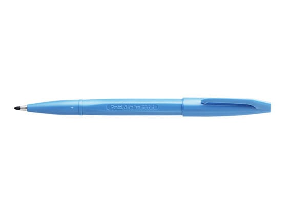 ぺんてる サインペン 空色 S520-SD 1本(ご注文単位1本)【直送品】