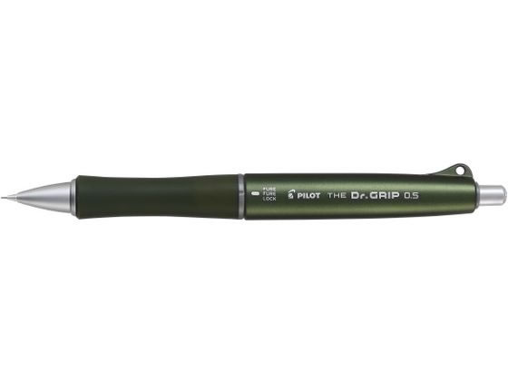 パイロット THE Dr.GRIP シャープペン オリーブ HTDG-90R-OL 1本(ご注文単位1本)【直送品】