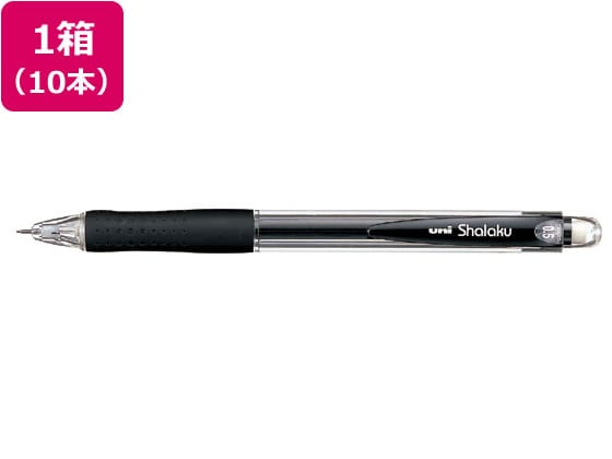 三菱鉛筆 Very シャ楽 黒 10本 M5100.24 1箱(ご注文単位1箱)【直送品】