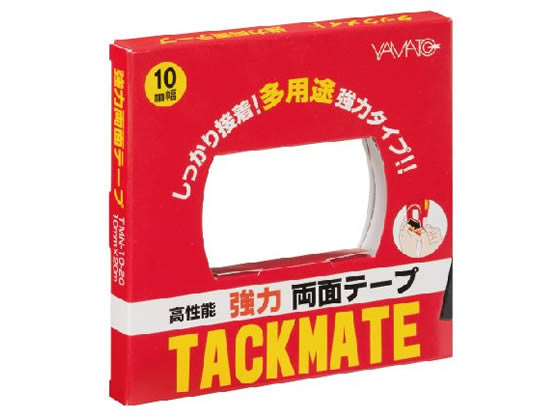 ヤマト 両面テープ タックメイト 10mm×20m TMN-10-20 1巻(ご注文単位1巻)【直送品】
