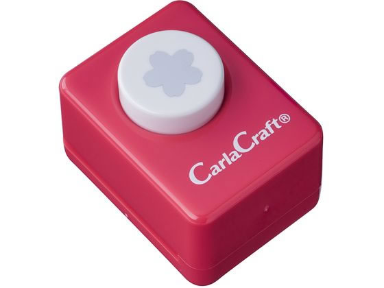 カール事務器 スモールサイズ クラフトパンチ サクラ(M) CP-1 1個(ご注文単位1個)【直送品】