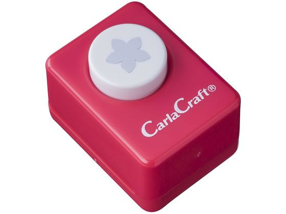 カール事務器 スモールサイズ クラフトパンチ キキョウ CP-1 1個(ご注文単位1個)【直送品】