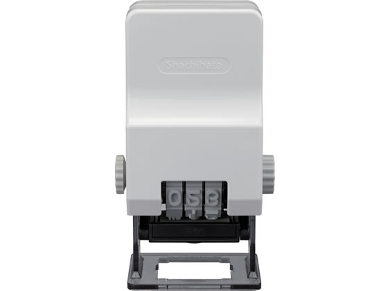 シヤチハタ ページナンバースタンプ 2号ゴシック体 黒インキ GNR-32G H 1個(ご注文単位1個)【直送品】
