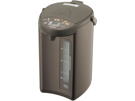 象印 マイコン沸とう電動ポット 4.0L CD-WZ40-TM 1台(ご注文単位1台)【直送品】